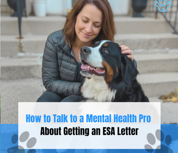 How to Talk to a Mental Health Professional About Getting an ESA Letter