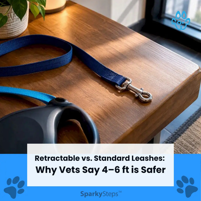 Retractable vs. Standard Leashes: Why Vets Say 4–6 ft is Safer