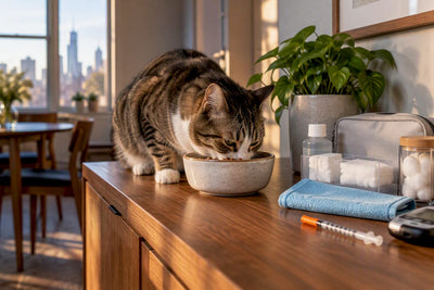 11 Item Cat Insulin Checklist: Practice Run, Plan Card, Packing
