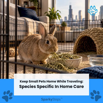 Keep Small Pets Home While Traveling: Species Specific In Home Care