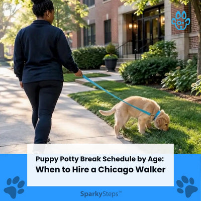 Puppy Potty Break Schedule by Age: When to Hire a Chicago Walker