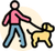 Dog Walking Icon
