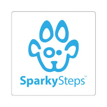 Load image into Gallery viewer, Sparky Steps Square Sticker
