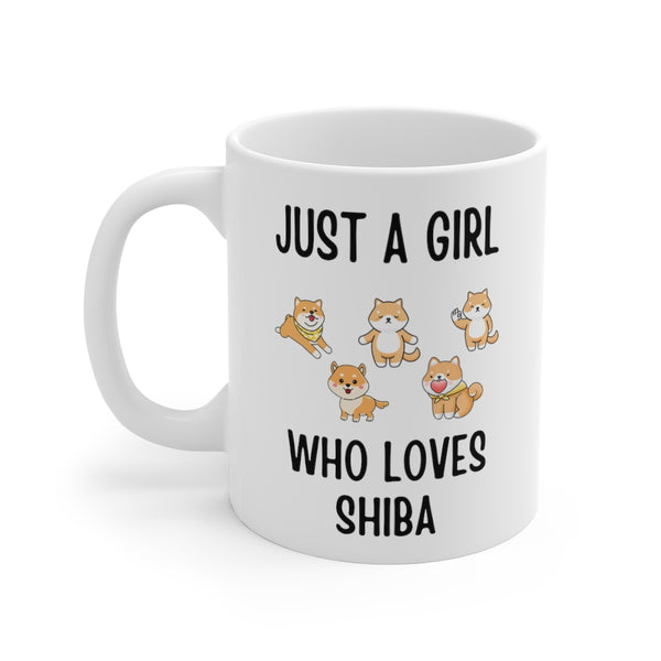 Just A Girl Who Loves Shiba Mug
