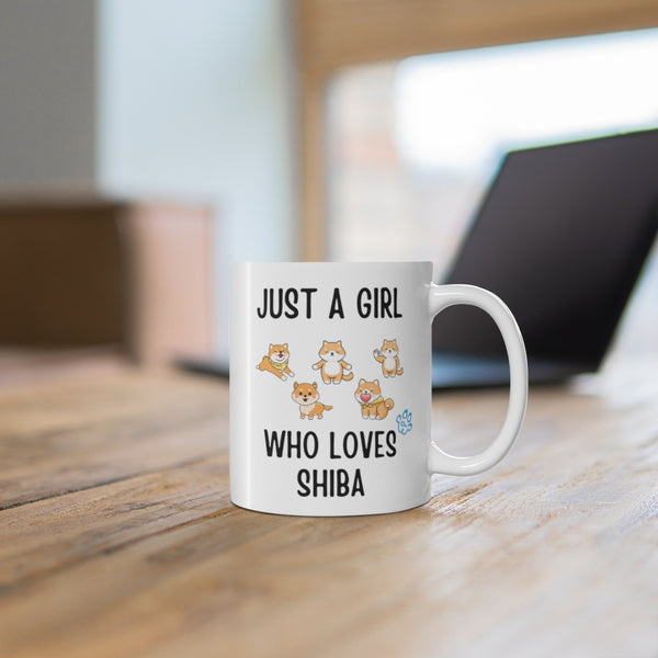 Just A Girl Who Loves Shiba Mug