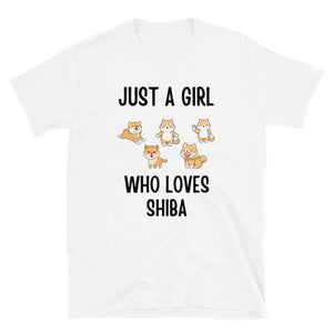 Just A Girl Who Loves Shiba Unisex T-Shirt