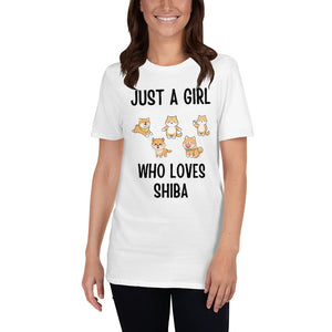 Just A Girl Who Loves Shiba Unisex T-Shirt