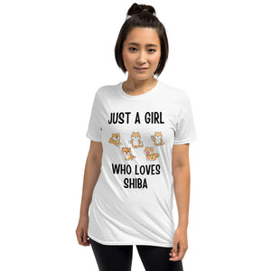 Just A Girl Who Loves Shiba Unisex T-Shirt