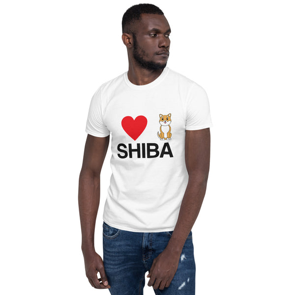 I Love Shiba Unisex T-Shirt